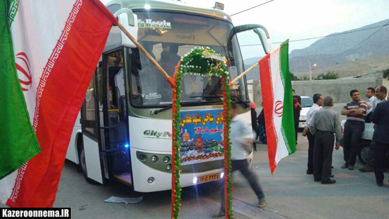 کاروان منتخبان جلسات قرآنی به مقصد مشهد مقدس اعزام شد